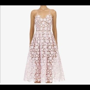 Self-Portrait blush pink Azaelea dress. Only worn once